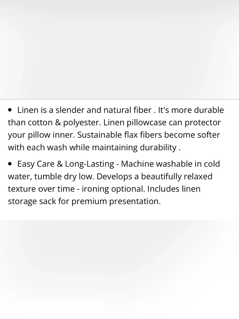 QUEEN SIZE Pillowcases 100% Pure French Flax Linen (2-pack)  20x30” BROWNNESS